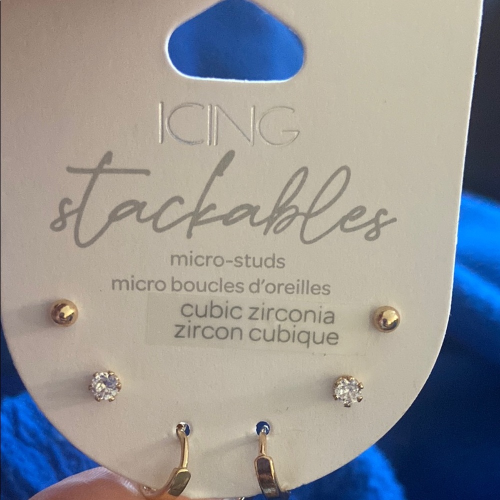 Icing Stackables Earrings Sets - Picture 6 of 9